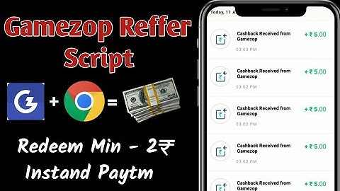 Gamezop Reffer Bypass Script | Unlimited Reffer Looto big loot 2020