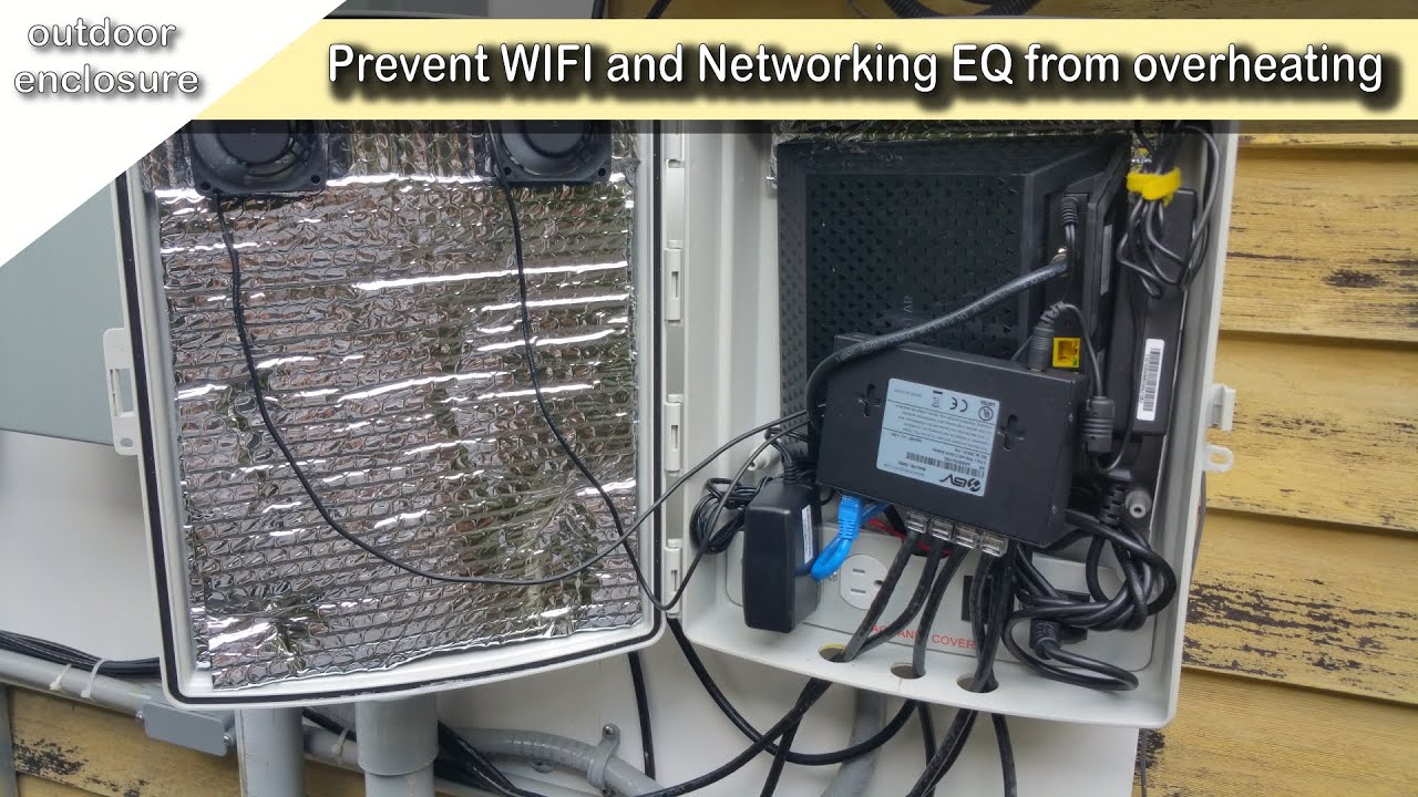 How To Prevent Wifi From Overheating Wifi Outdoor Enclosure
