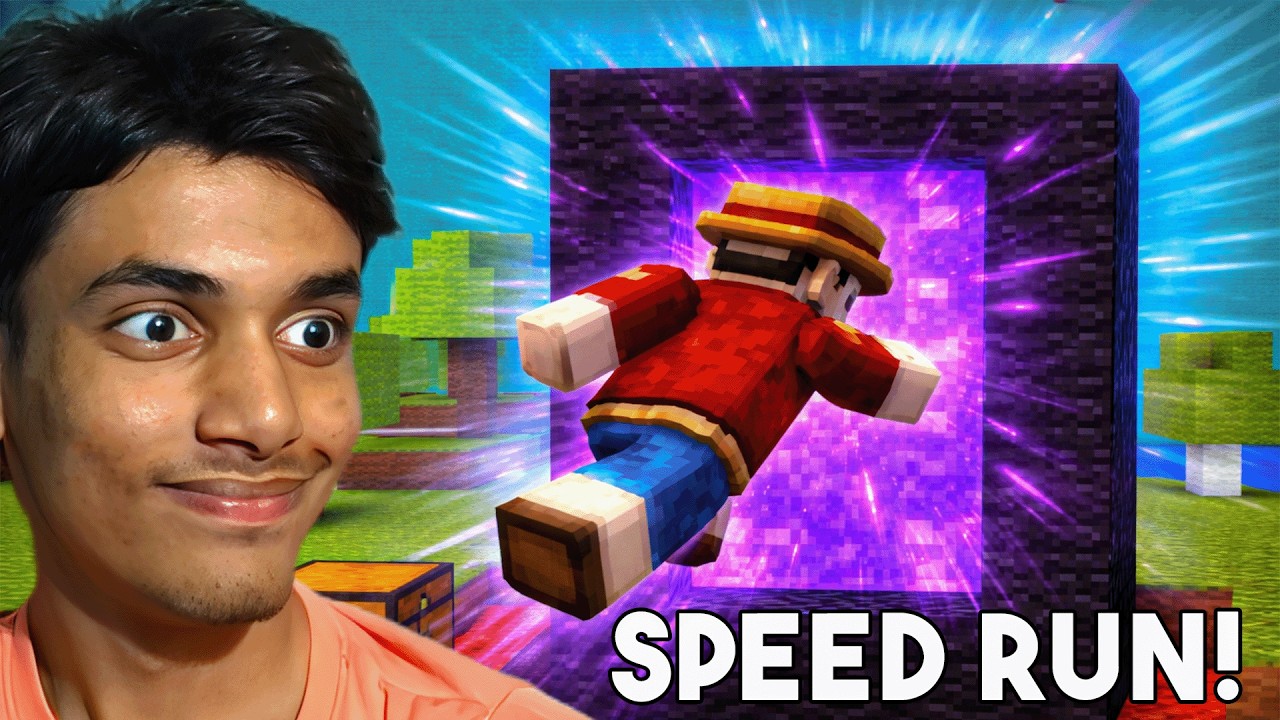 Minecraft Speed Mod I Tried the FASTEST Minecraft Speedrun Mod… (Insane) - YouTube