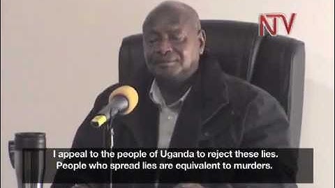 Museveni warns critics over Insults