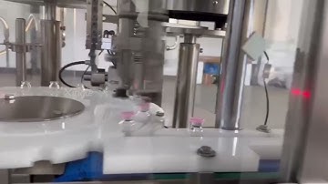 Vial Liquid Filling and Capping Machine with Dust Cover | Xingle Machine | Clean Production