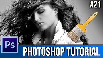 How To Use The Brush Tool EASILY! - Photoshop CS6 - Tutorial #21