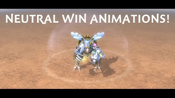 Neutral Win Animations - Mod Showcase Video (Spore: Galactic Adventures)