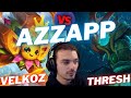 AZZAPP | VELKOZ VS THRESH | SUP GAMEPLAY | Patch 15.21 / Season 15 | #LeagueofLegends