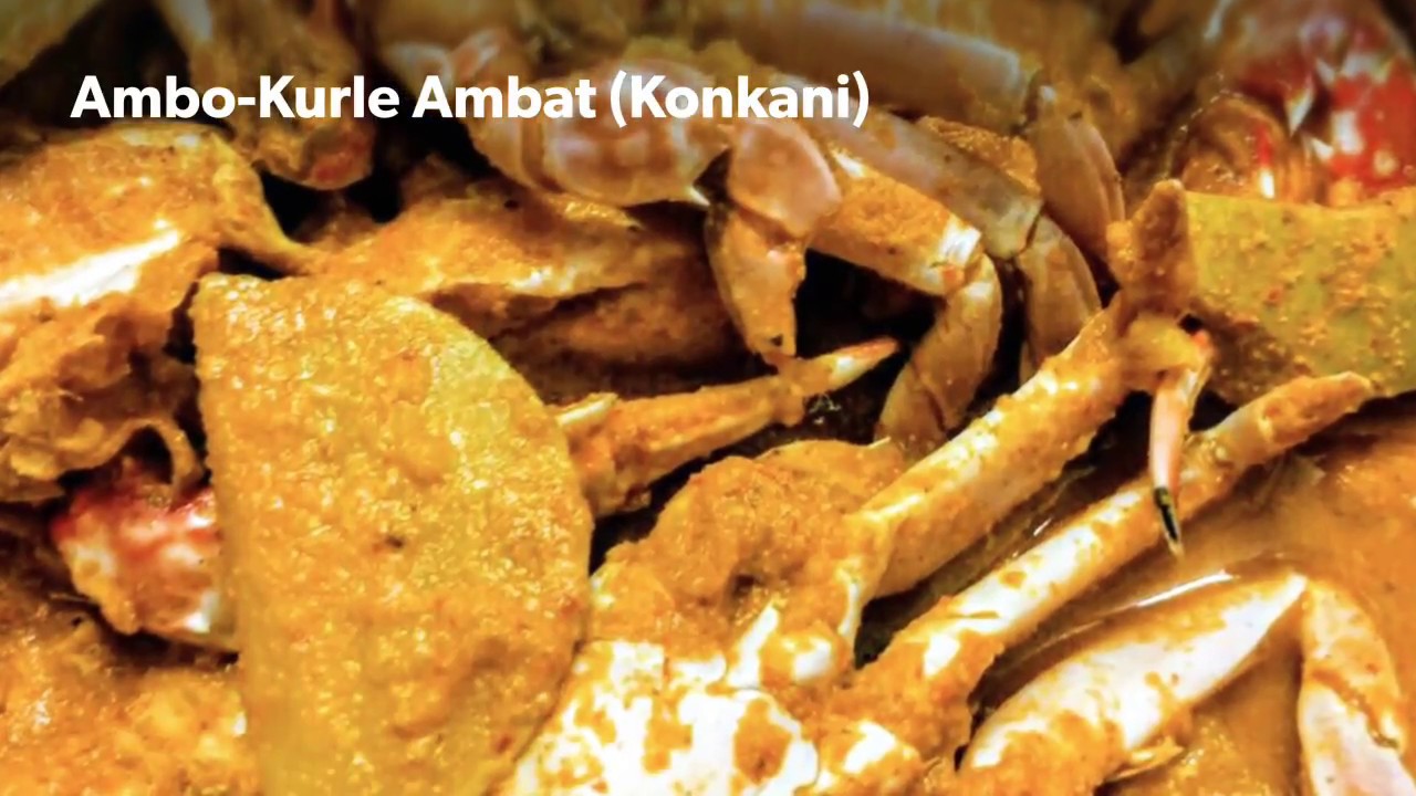 Crab Curry with Raw Mango Konkan Style  Ambo Kurle Ambat Konkani