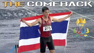 1,500m Men Athletics Finals - 32nd Sea Games 2023