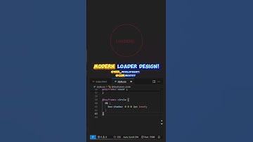 ✨ CSS Magic! Create a Clean and Simple Loading Animation 🔄🚀