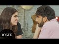 رانفير سينغ ي عل م عارضة أزياء فيكتورياز سيكريت سارة سامبايو التحدث باللغة الهندية VOGUE الهند 
