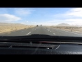Перекати-поле (tumbleweed) на дороге в Нью Мексике (New Mexico), декабрь 2013.