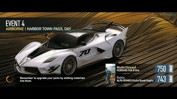 Game Need for speed No Limits #EVENT 4 AIRBORNE | HARBOR TOWN PASS, DAY