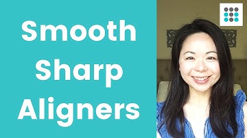 HOW TO SMOOTH SHARP INVISALIGN ALIGNERS l Orthodontist Tip #Shorts