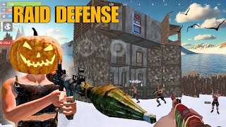 : Defending an Intense Online Raid! | Cursed River Base Battle | Oxide Survival Island - Day 3