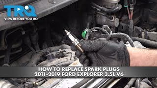 How to Replace Spark Plugs 20112019 Ford Explorer (3.5L V6)