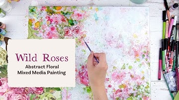 Wild Roses | Abstract Painting Workshop with Laly Mille