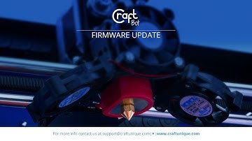CraftBot - How to update the firmware by downloading CraftPrint