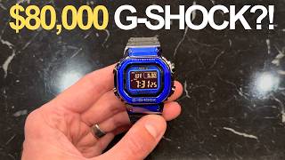I Got Hands On With The $80,000 Sapphire G-Shock!