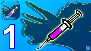 Dino Lab - Gameplay Walkthrough Part 1 Tutorial Dino DNA Labolatory (iOS,Android) screenshot 3