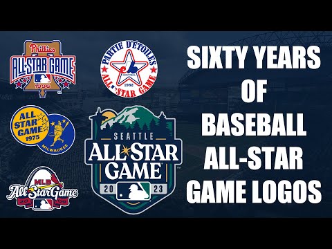 60 Years of MLB All Star Game Logos: 1963-2023