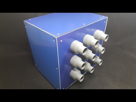 How To Make A Eco Air Cooler At Home Using PVC Piper