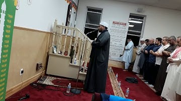 (من روائع التسجيلات)سورة القمر كاملة من صلاة التراويح ١٤٣٩ه بكندا للقارئ الشيخ عزت صبرى