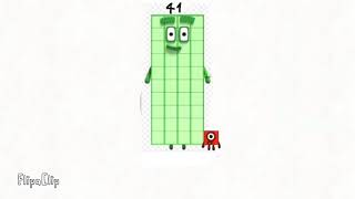 numberblocks 41 to 45 x15