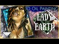 Oil Painting Portrait Demo :: Lady Earth
