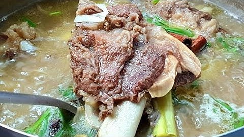 CARA MASAK SUP TULANG YANG LEMBUT DAN SEDAP SEKALI