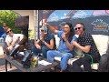 Stryker talks with FIDLAR at the KROQ Coachella House