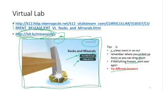 Lab 3 08 Rocks and Minerals
