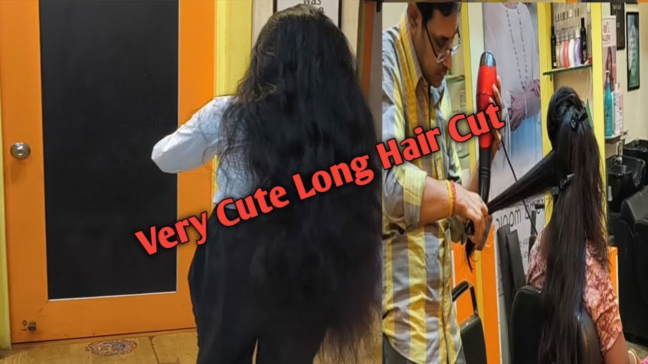 Очень милая длинная стрижка | Игра с длинными волосами | Ilhw | Dev Hair Stylist