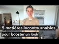 5 matires incontournables pour booster un look