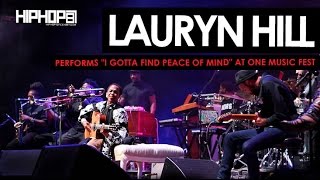 Video thumbnail of "Lauryn Hill Performs "I Gotta Find Peace of Mind" During One Music Fest 2015"