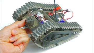 3D Printed MICRO FPV RC Tank