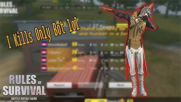 I Kills Only Bot in this Battle  | Rules of Survival: Battle Royal #16/Mr. Ghost