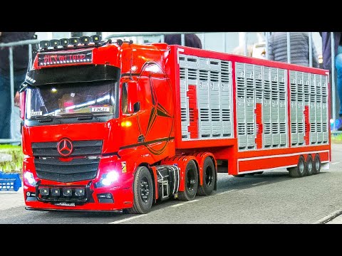 Coca-Cola RC トレーラー ラジコン 124スケール RC COCA COLA TRUCK, RC TRUCKS, BIG RC EXCAVATOR, RC MACHINES