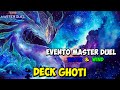DECK GHOTI - EVENTO MASTER DUEL - WATER E WIND - GAMEPLAY #masterduel #yugioh