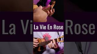 La Vie En Rose #ukulele #fingerstyle #tabs Playing on a @FlightUkulele