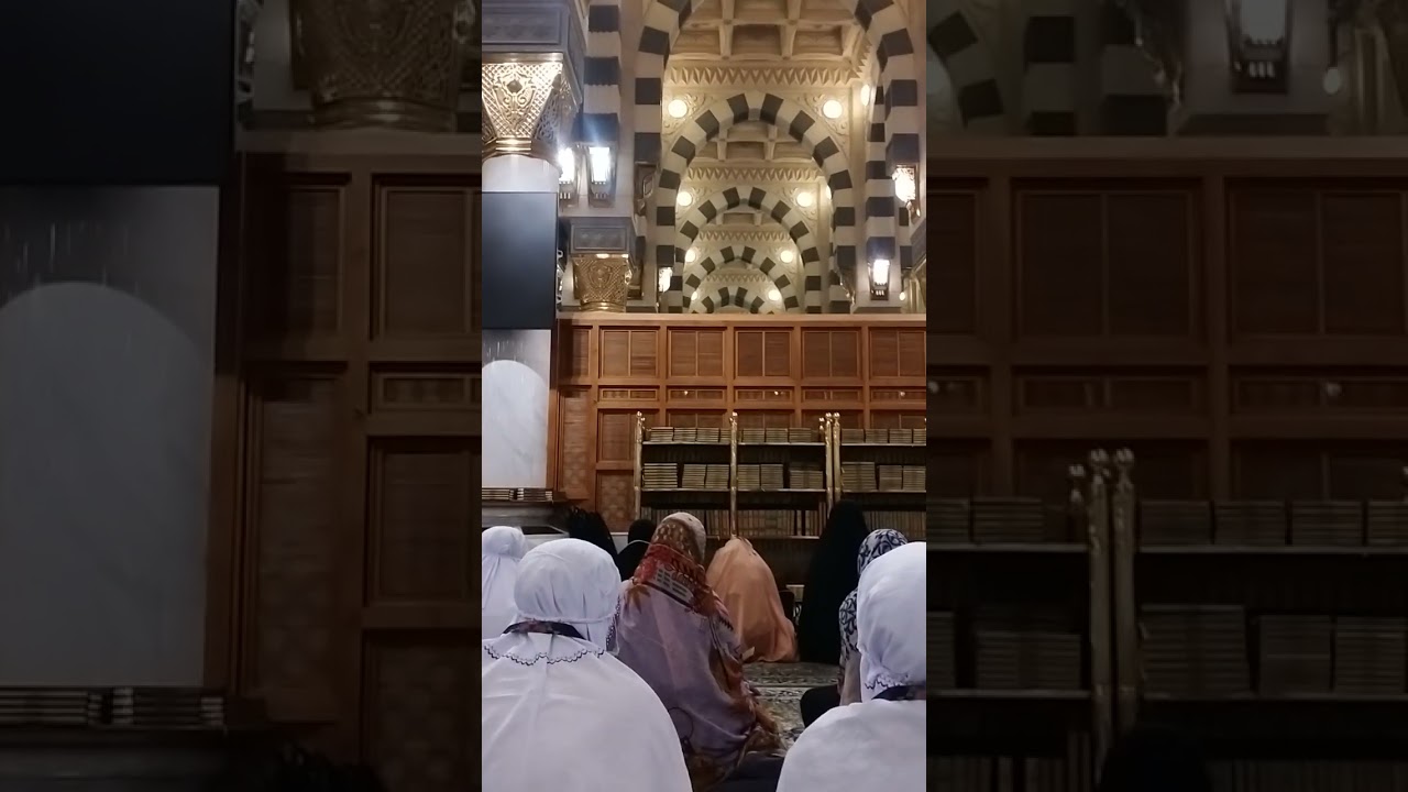 Selalu Rindu ... Tenang dan damainya di Masjid Nabawi Madinah