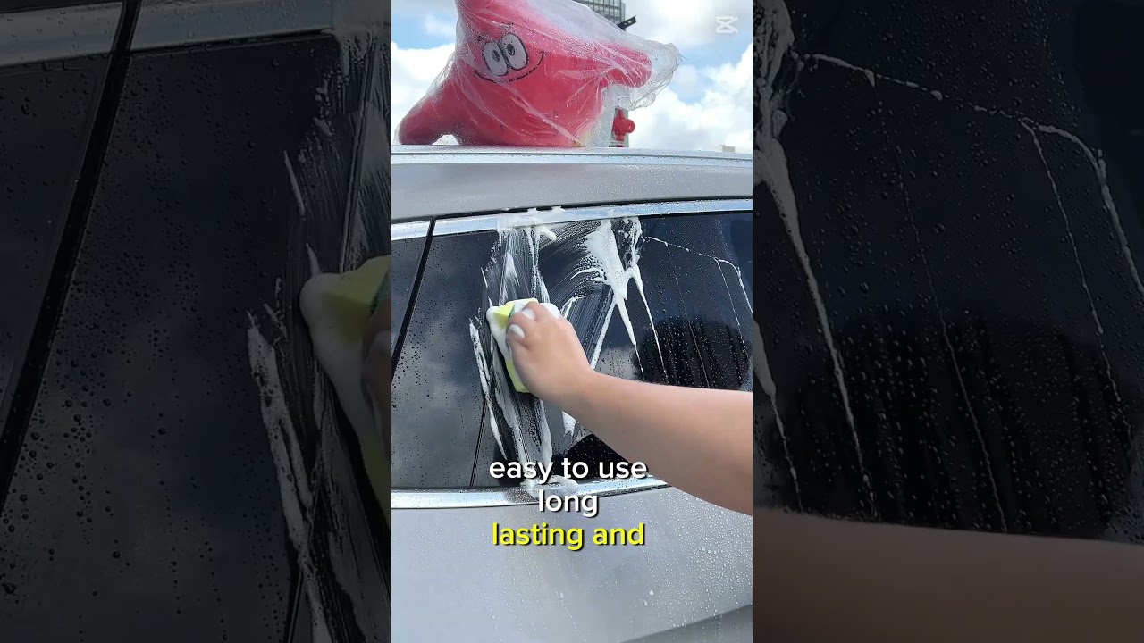 "Say goodbye to blurry glass! ✨ Clean, clear, and protected—lasting up to 4 weeks. 🚗💨 carmaniac.co