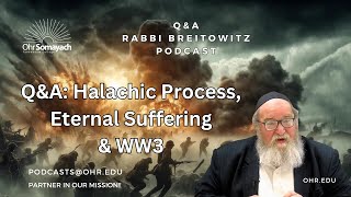 Q&A: Halachic Process, Eternal Suffering & WW3 (HaRav Yitzchak Breitowitz)