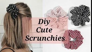 #scrunchies
Sew Cute Tie Scrunchies || 3 Type
Of Scrunchies Tutorial