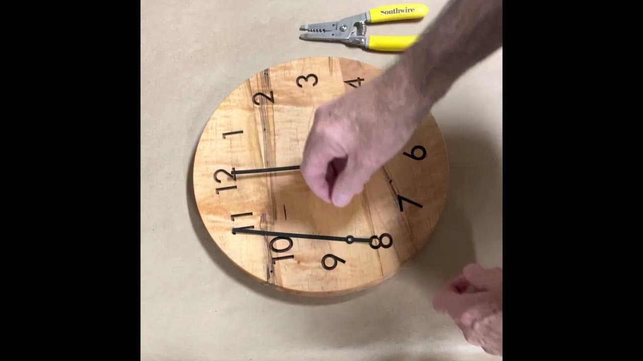 How to fix clock hands YouTube