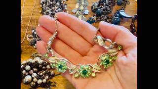 Unboxing massive 4KG Vintage Necklace Haul! Murano Glass & Art Deco Treasures 💎 Part 2