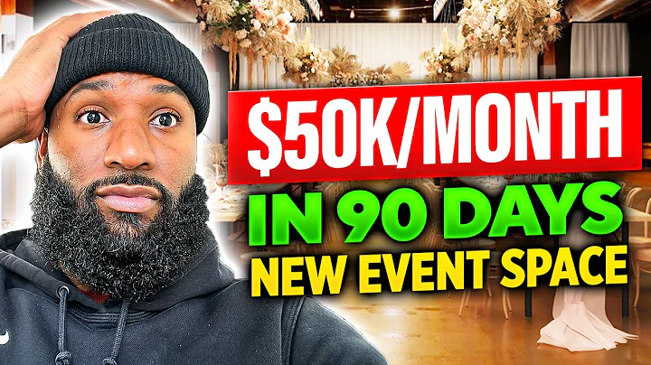 0--$50K/MO EVENT SPACE IN ONLY 90 DAYS!!!