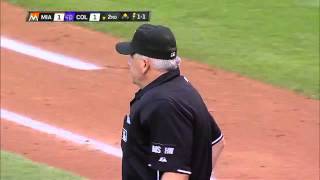 2012/08/16 LeMahieu scores on wild pitch