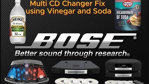 Bose Wave II / III  Multi Disc Changer Fix Using Vinegar and Soda