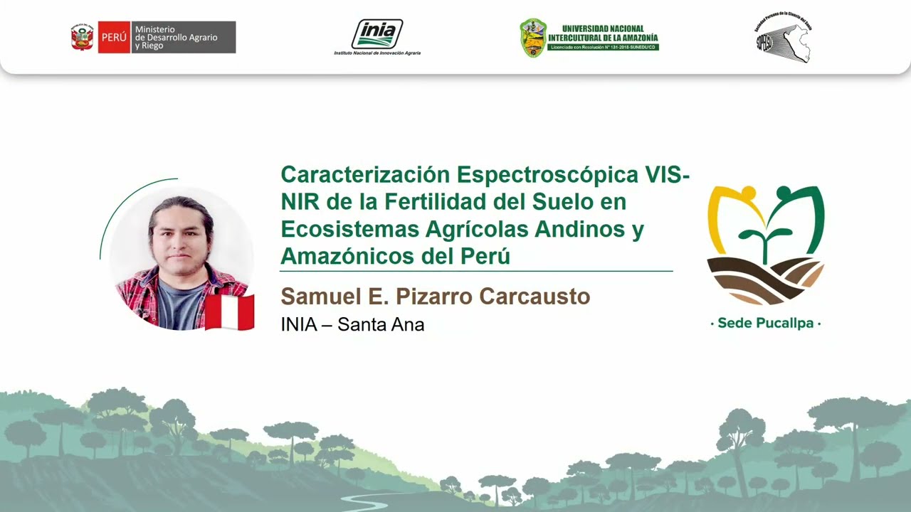 Caracterización espectroscópica Vis NIR de la fertilidad del suelo en ecosistemas...