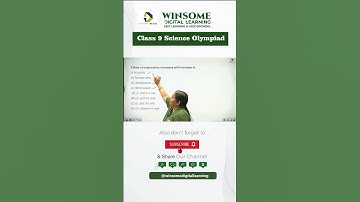 Class 9 Science Olympiad Quiz | Important MCQs 2025 | #scienceolympiad #chemistry #scienceshorts
