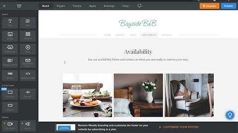 How to Add an AirBnb calendar to a Weebly website