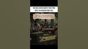 You Will NEVER Waste Your Time Once You Understand This:
